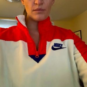 Nike cropped fleece